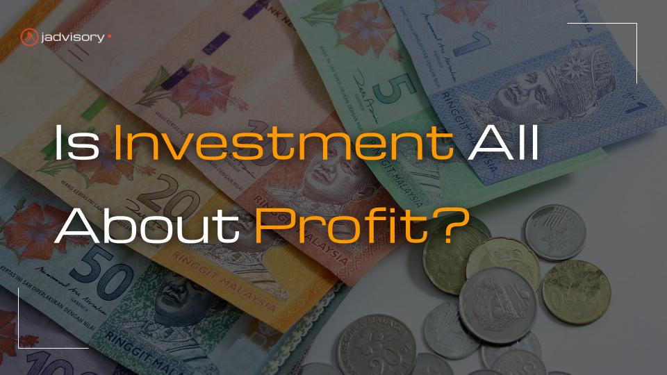 is investment all about profit